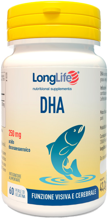 LONGLIFE DHA 250 MG 60 PERLE - UniversoFarmacie.it