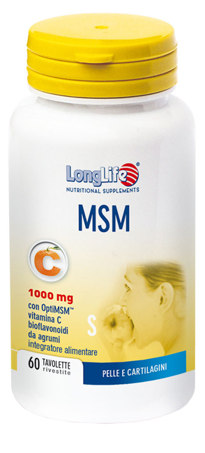 LONGLIFE MSM 1000 MG 60 TAVOLETTE - UniversoFarmacie.it