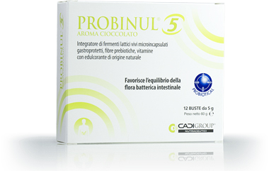 PROBINUL 5 12 BUSTINE 5 G AROMA CIOCCOLATO - UniversoFarmacie.it