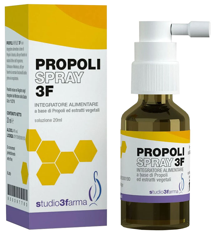 PROPOLI 3 SPRAY 20 ML - UniversoFarmacie.it