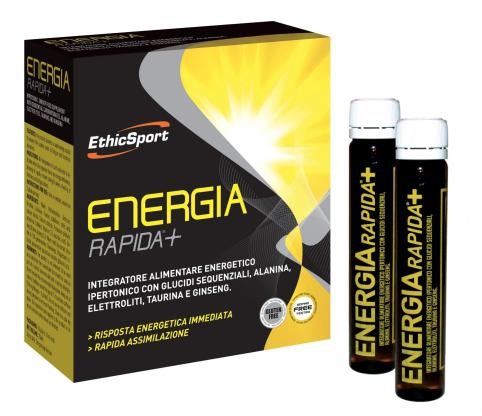 ETHICSPORT ENERGIA RAPIDA+ 10 FLACONCINI 25 ML - UniversoFarmacie.it