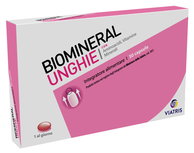 BIOMINERAL UNGHIE 30 CAPSULE - UniversoFarmacie.it