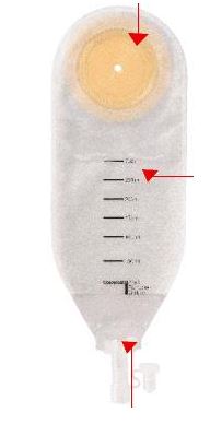 SACCA PER DRENAGGIO DELLE FERITE STERILE COLOPLAST CAPACITA' MINI 100ML 10 PEZZI ARTICOLO 2210 - UniversoFarmacie.it