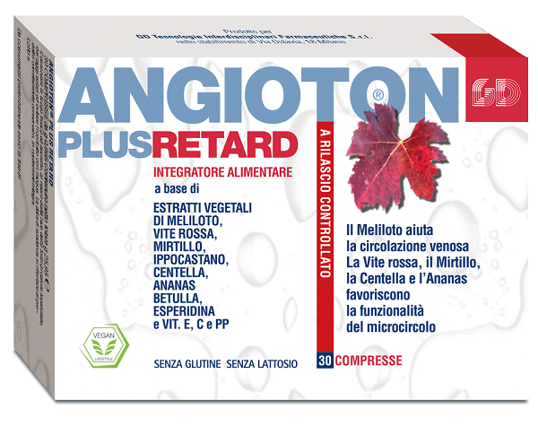 ANGIOTON PLUS RETARD 30 COMPRESSE - UniversoFarmacie.it