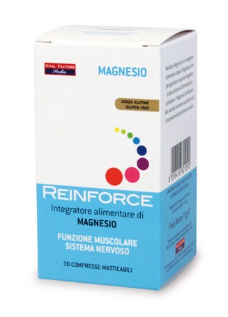REINFORCE MAGNESIO 30 COMPRESSE MASTICABILI - UniversoFarmacie.it