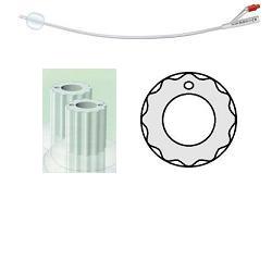 CATETERE VESCICALE IN SILICONE PROFILCATH PLUS SCANALATO 2 VIE CH12 LUNGHEZZA 31 CM PUNTA CILINDRICA 2 FORI CONTRAPPOSTI PALLONCINO 5 ML 1 PEZZO - UniversoFarmacie.it