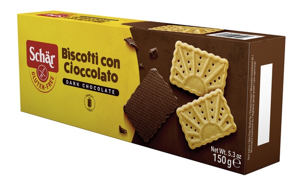 SCHAR BISCOTTO CON CIOCCOLATO DARK CHOCOLATE 150 G - UniversoFarmacie.it
