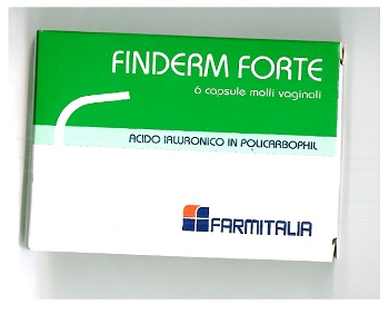 FINDERM FORTE CAPSULE MOLLI VAGINALI CONFEZIONE DA 6 PEZZI - UniversoFarmacie.it