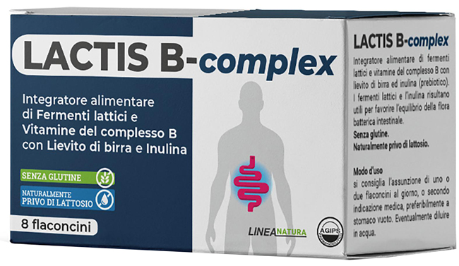 LACTIS B-COMPLEX 8 FLACONCINI 10 ML - UniversoFarmacie.it