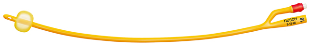 CATETERE FOLEY A MEDIA PERMANENZA  RUSCH GOLD PLUS A 2 VIE IN SILKOLATEX LATTICE-SILICONE PER ADULTO CH20 LUNGHEZZA 40 CM PUNTA CILINDRICA A 2 FORI PALLONCINO 30-50 ML 1 PEZZO - UniversoFarmacie.it