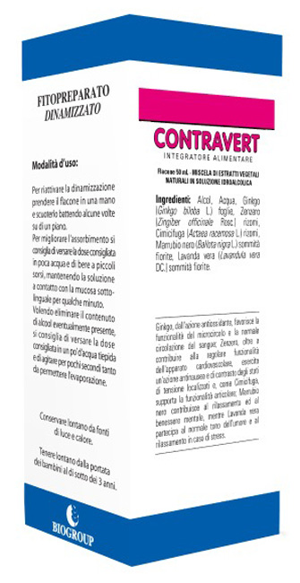 CONTRAVERT 50 ML SOLUZIONE IDROALCOLICA - UniversoFarmacie.it