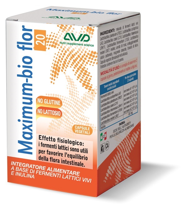 MAXIMUM BIO FLOR 20 75 CAPSULE - UniversoFarmacie.it