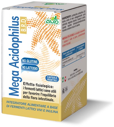 MEGA ACIDOPHILUS 75 CAPSULE MIRABILIS - UniversoFarmacie.it