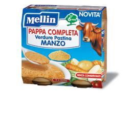 MELLIN PAPPA COMPLETA MANZO 250 G 2 PEZZI - UniversoFarmacie.it