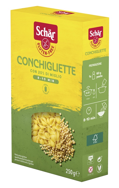 SCHAR CONCHIGLIETTE 250 G - UniversoFarmacie.it