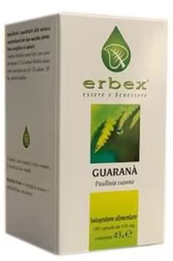 GUARANA 100 CAPSULE 430MG - UniversoFarmacie.it