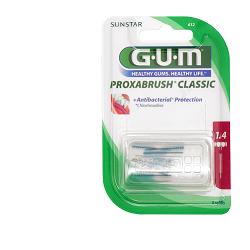 GUM PROXABRUSH CLASSIC 612 SCOVOLINO INTERDENTALE 8 PEZZI - UniversoFarmacie.it