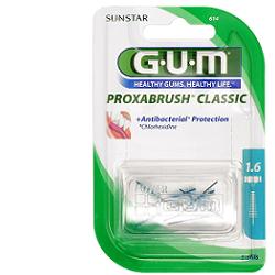 GUM PROXABRUSH CLASSIC 614 SCOVOLINO INTERDENTALE 8 PEZZI - UniversoFarmacie.it