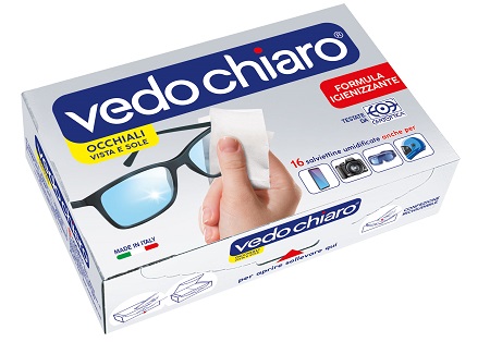 VEDOCHIARO OCCHIALI 16 SALVIETTE UMIDIFICATE - UniversoFarmacie.it