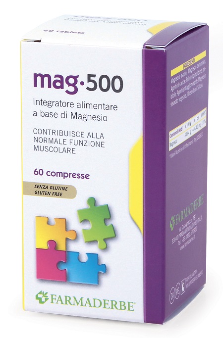 MAG 500 60 COMPRESSE - UniversoFarmacie.it