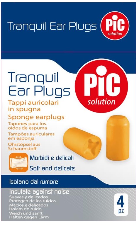 TAPPI AURICOLARI TRANQUIL IN SPUGNA 4 PEZZI - UniversoFarmacie.it