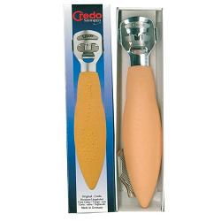 CREDO TAGLIACALLI CROMATO CON CLIP RASPA COLORE ALBICOCCA - UniversoFarmacie.it