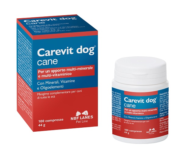 CAREVIT DOG FLACONE 100 COMPRESSE APPETIBILI - UniversoFarmacie.it