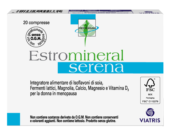 ESTROMINERAL SERENA 20 COMPRESSE - UniversoFarmacie.it