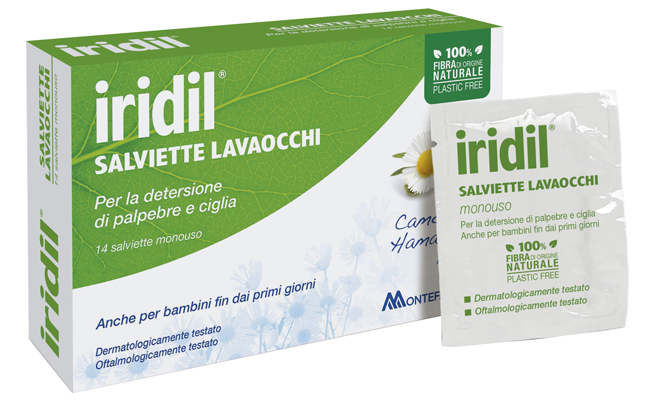 IRIDIL LAVAOCCHI 14 SALVIETTE MONOUSO - UniversoFarmacie.it