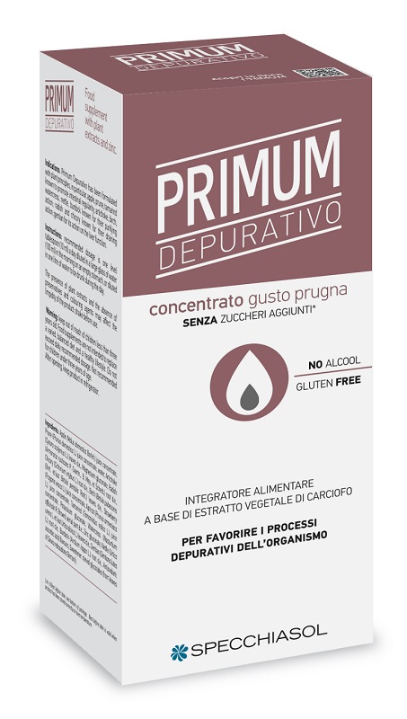 PRIMUM DEPURATIVO PRUGNA 250 ML - UniversoFarmacie.it