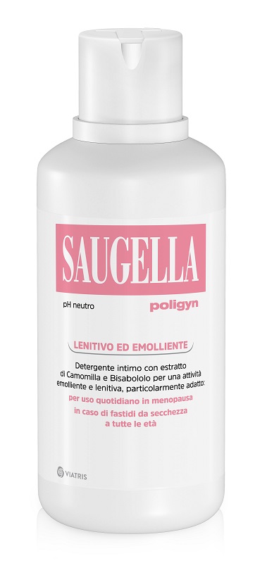 SAUGELLA POLIGYN PH NEUTRO DETERGENTE INTIMO LENITIVO ED EMOLLIENTE 500 ML - UniversoFarmacie.it