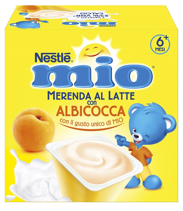 MIO MERENDA ALBICOCCA 4 X 100 G - UniversoFarmacie.it