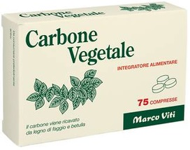CARBONE VEGETALE 25 COMPRESSE - UniversoFarmacie.it