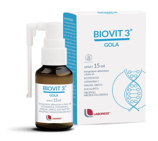 BIOVIT 3 GOLA 1 FIALA 15 ML SPRAY - UniversoFarmacie.it