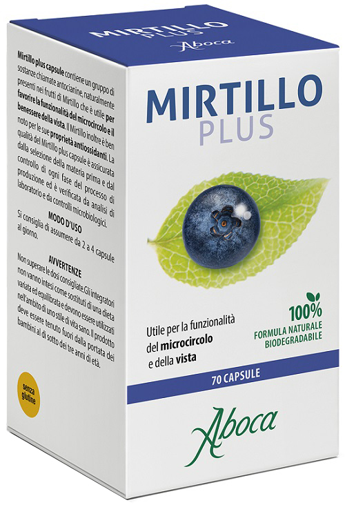 MIRTILLO PLUS 70 CAPSULE - UniversoFarmacie.it