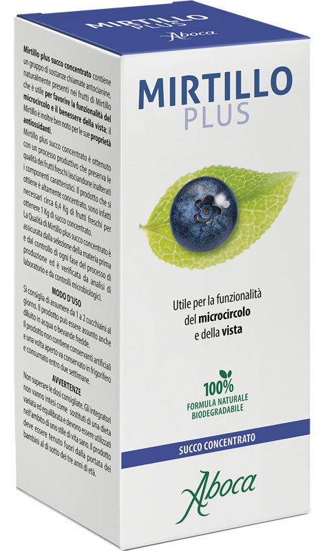 MIRTILLO PLUS SUCCO CONCENTRATO 100 ML - UniversoFarmacie.it