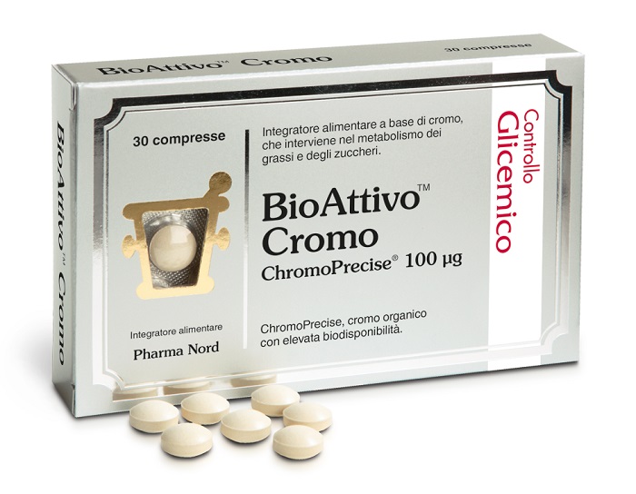 BIOATTIVO CROMO 30 COMPRESSE - UniversoFarmacie.it