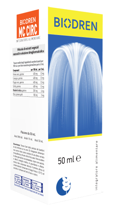 BIODREN MC CIRC SOLUZIONE IDROALCOLICA 50 ML - UniversoFarmacie.it