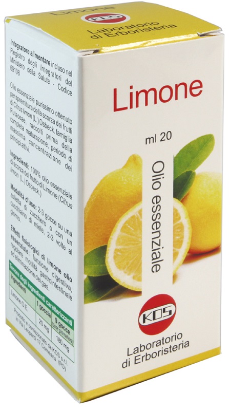 LIMONE OLIO ESSENZIALE 20 ML - UniversoFarmacie.it