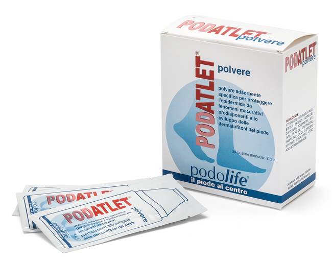 PODATLET POLVERE PIEDI 24 BUSTINE - UniversoFarmacie.it