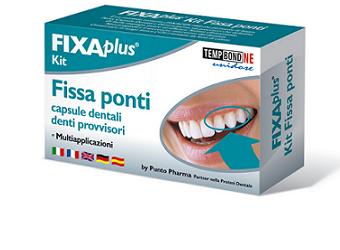 CEMENTO PROVVISORIO PER PONTI FIXAPLUS KIT 1 PEZZO - UniversoFarmacie.it