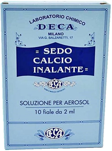 SEDO CALCIO INALANTE SOLUZIONE AEROSOL 10 FIALE 2 ML - UniversoFarmacie.it