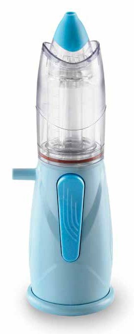 AEROSOL PER ALTE VIE RESPIRATORIE RINOWASH COLORE AZZURRO CON CAMPANA UNIVERSALE - UniversoFarmacie.it