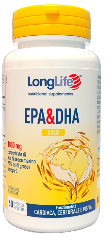 LONGLIFE EPA DHA GOLD 60 PERLE - UniversoFarmacie.it