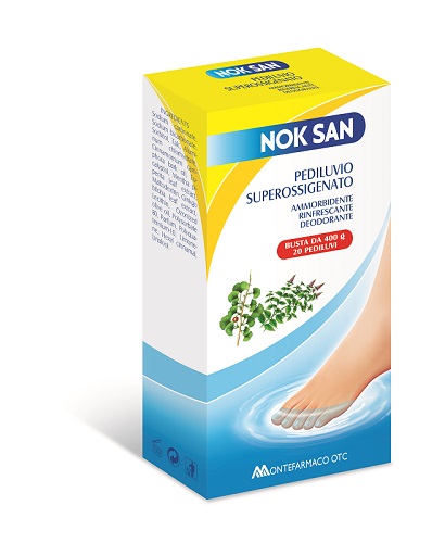 NOK SAN PEDILUVIO SUPEROSSIGENATO 400 G - UniversoFarmacie.it