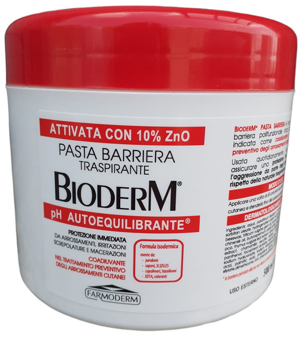 BIODERM PASTA BARRIERA ZINCO 500 ML - UniversoFarmacie.it