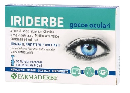 IRIDERBE GOCCE OCULARI MONODOSI 10 FLACONCINI DA 0,5ML - UniversoFarmacie.it