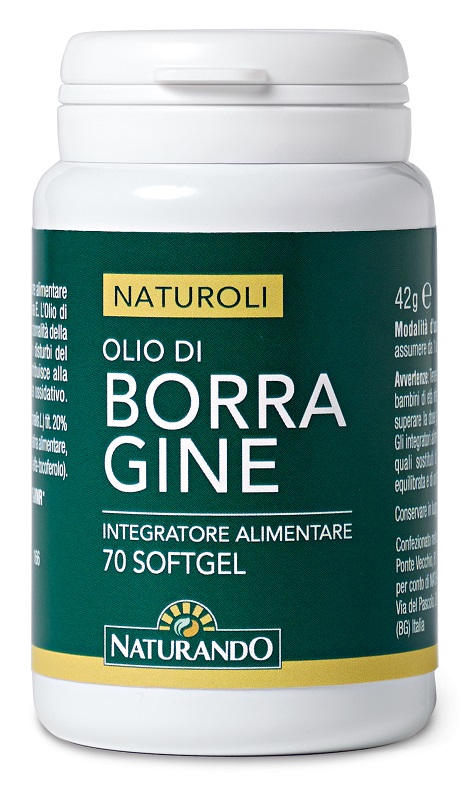NATUROLI OLIO DI BORRAGINE 70 SOFTGEL - UniversoFarmacie.it