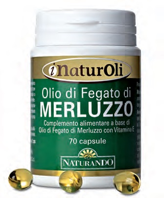 NATUROLI OLIO DI FEGATO DI MERLUZZO 70 CAPSULE MOLLI - UniversoFarmacie.it