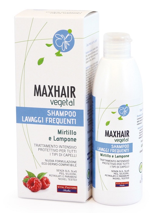 MAXHAIR VEGETAL SHAMPOO LAVAGGI FREQUENTI 200 ML - UniversoFarmacie.it